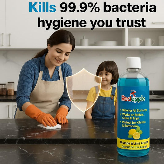 बहुउद्देशीय क्लीनर ऑरेंज और लाइम अरोमा 100 मिलीलीटर प्रत्येक, 4 का पैक